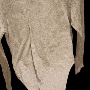 No Boundaries Gray Bodysuit